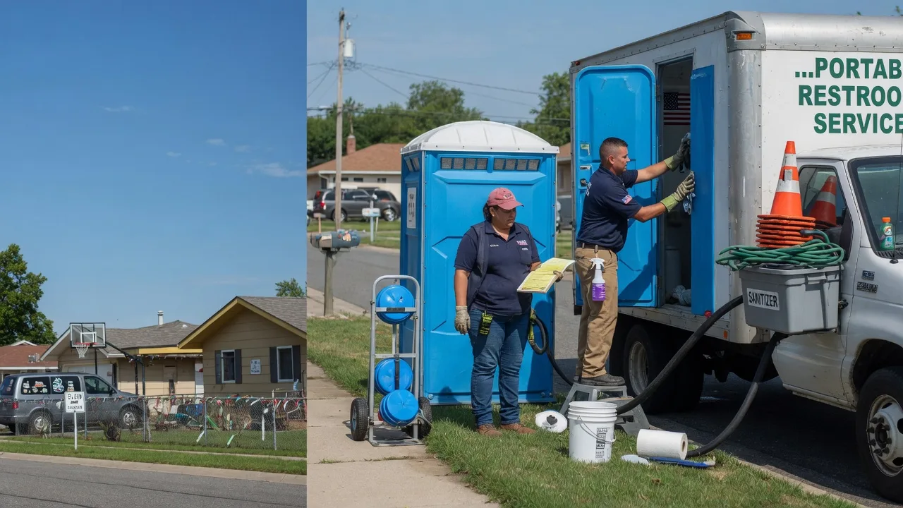 Portable Toilet Rental in Akron, PA near me